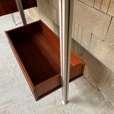 Modular system library Scandinavian teak Roche Bobois 70s