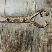 Pair of old shutters