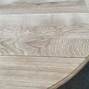 Louis Philippe extendable dining table with 8 extensions, solid oak, 19th century, 350