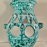 Ceramic wall lamp, 1970, handcrafted, mid-century, vintage