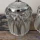 Pair of vintage chrome wall lights