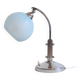 Lampe de chevet art deco/bauhaus clichy bleu