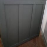 Dark gray Parisian sideboard