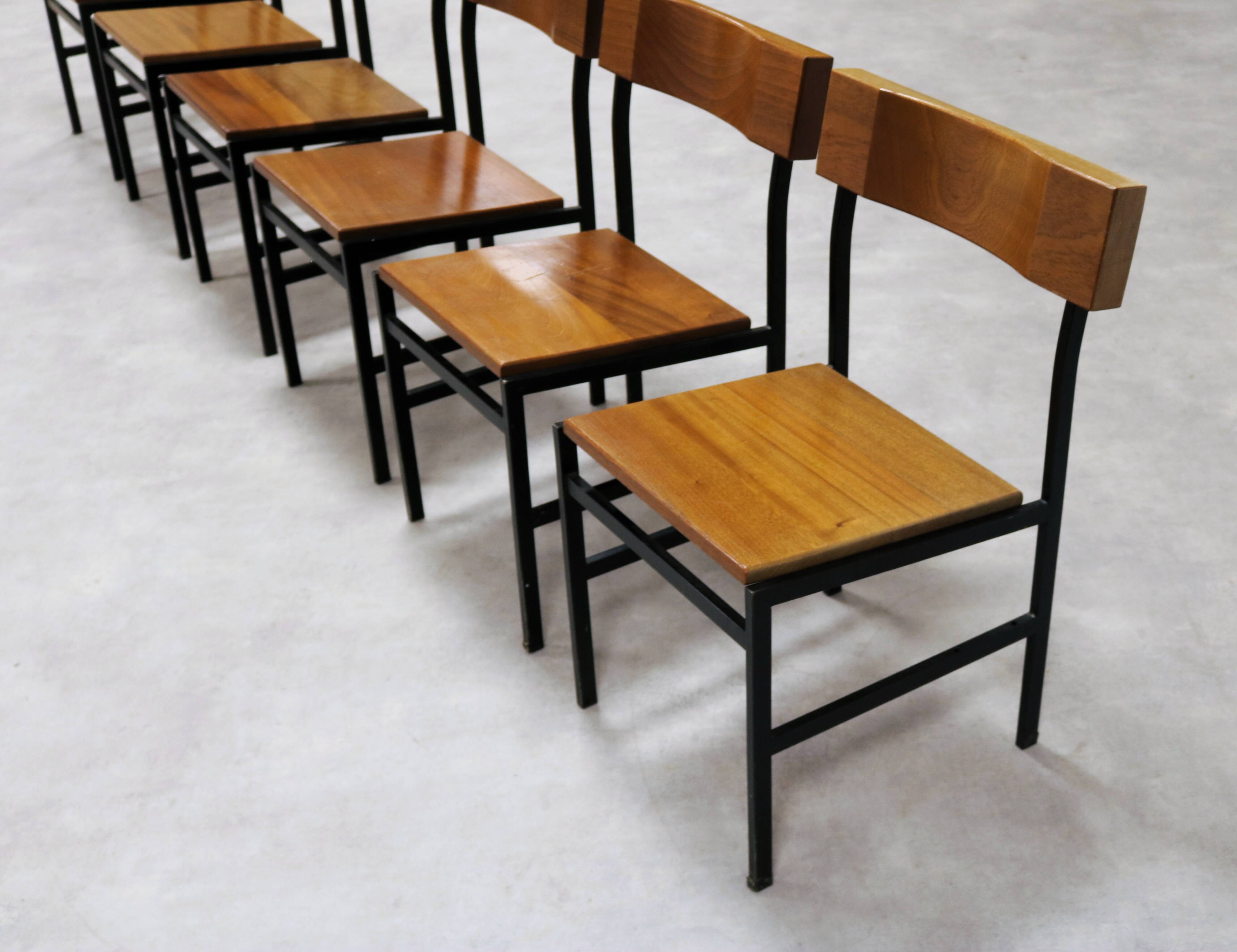 Vintage dining chairs | chairs | 1960s | industrial