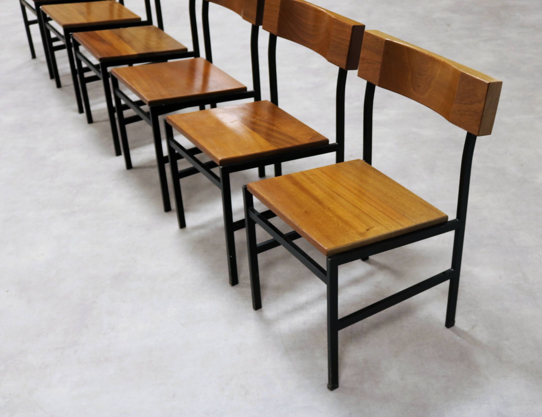 Vintage dining chairs | chairs | 1960s | industrial