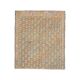 1970s vintage Turkish Oushak handmade wool cotton beige runner rug 185x212