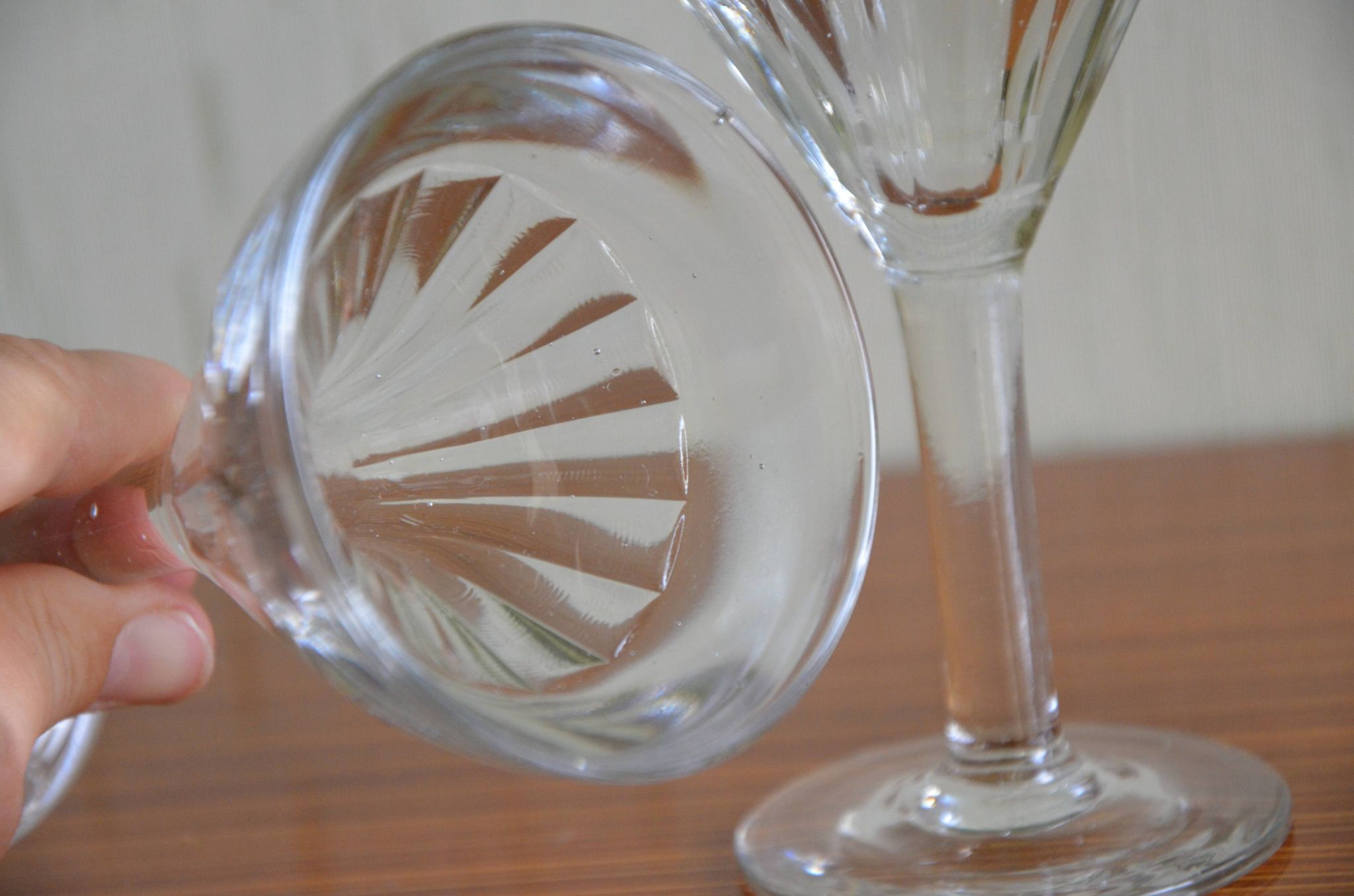 Lot de 4 verres à apéritif datant des années 30