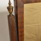 Adjustable empire style table horse mirror in mahogany, 52 cm