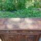 Antique sideboard with 2 doors and 2 drawers