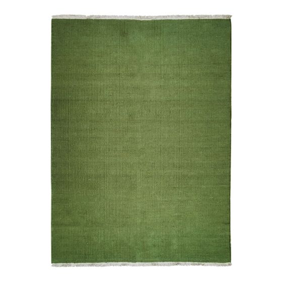 Woven jute rug 160x230 green