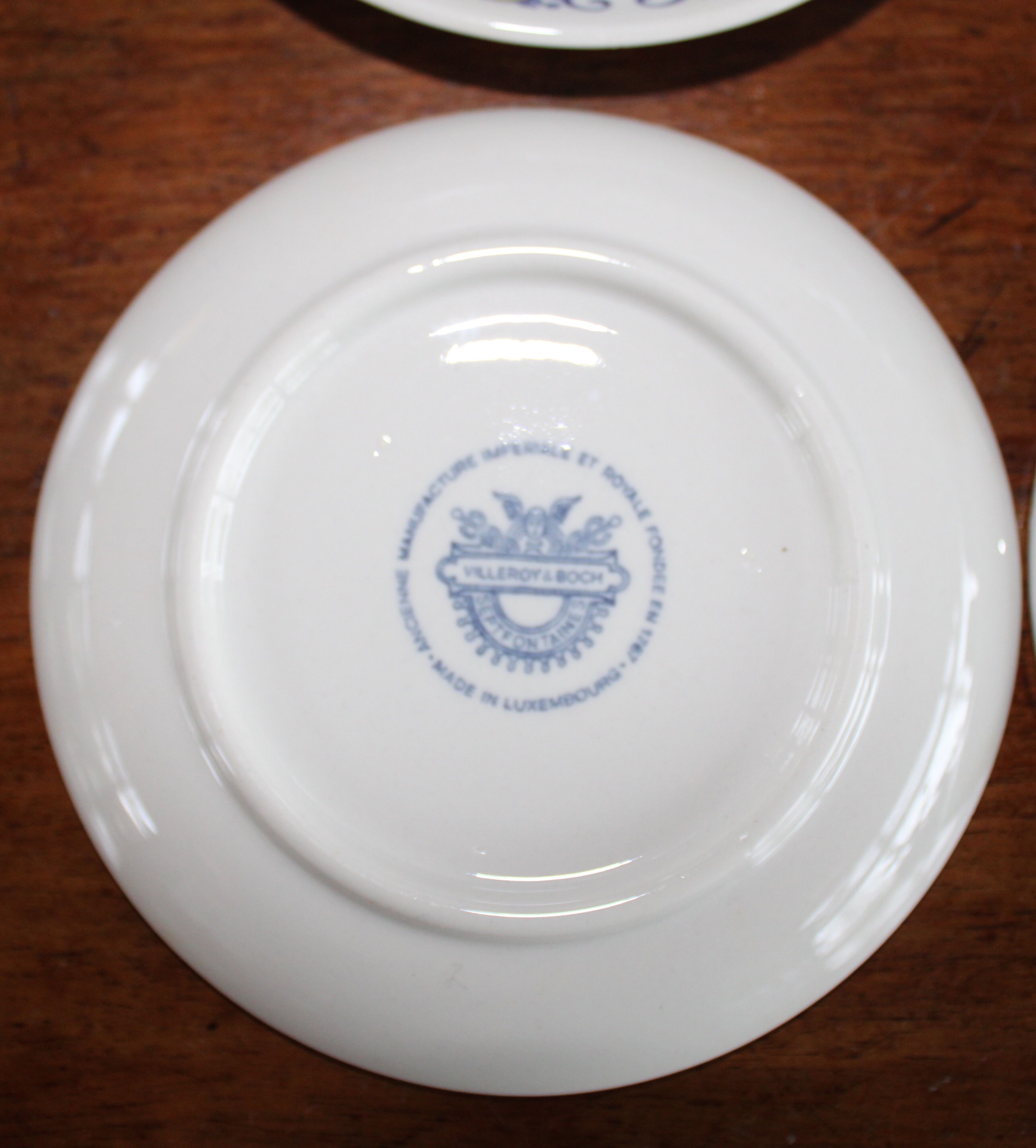 Villeroy and Boch Cadiz Clacquesin porcelain espresso cups