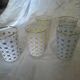 Set of 5 BVB orangeade glasses