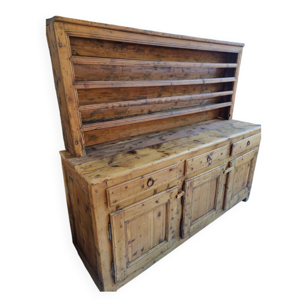 Buffet, vaisselier en bois massif
