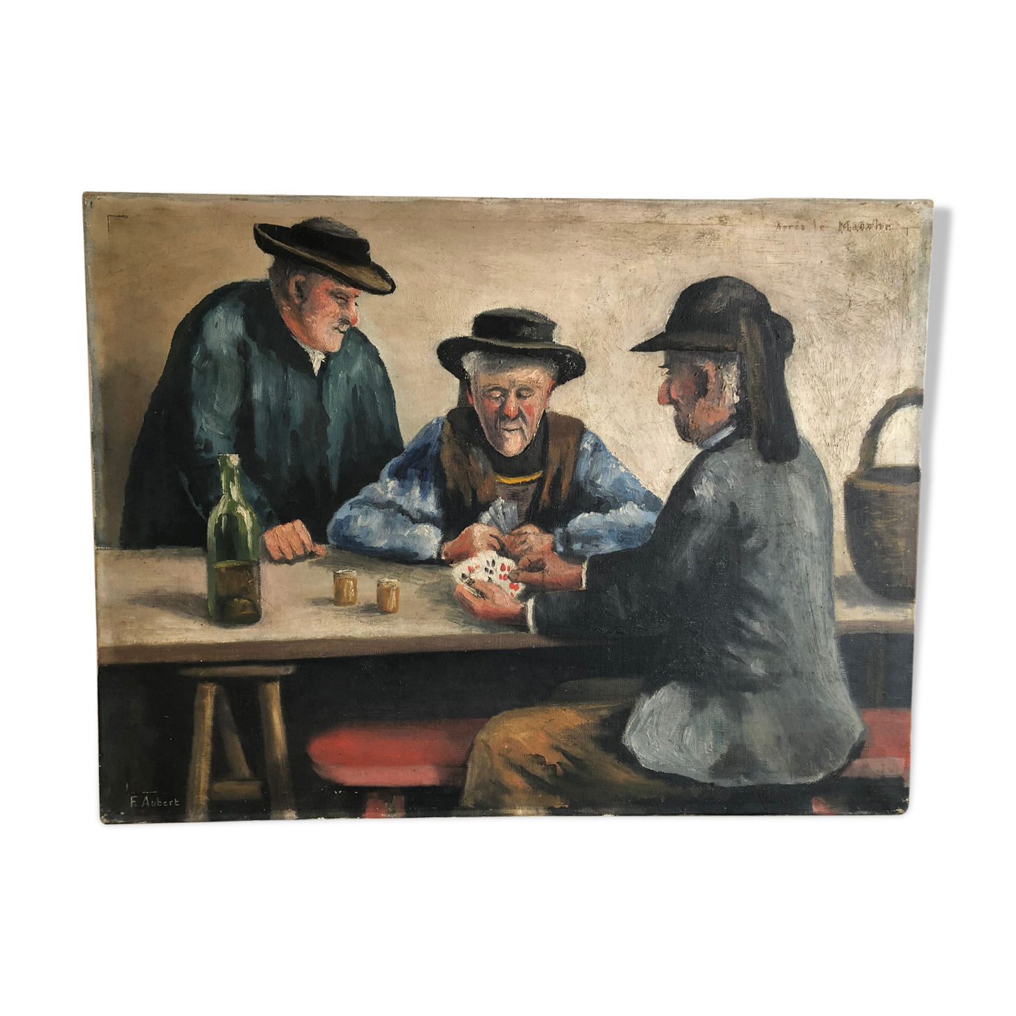 Signed oil on canvas