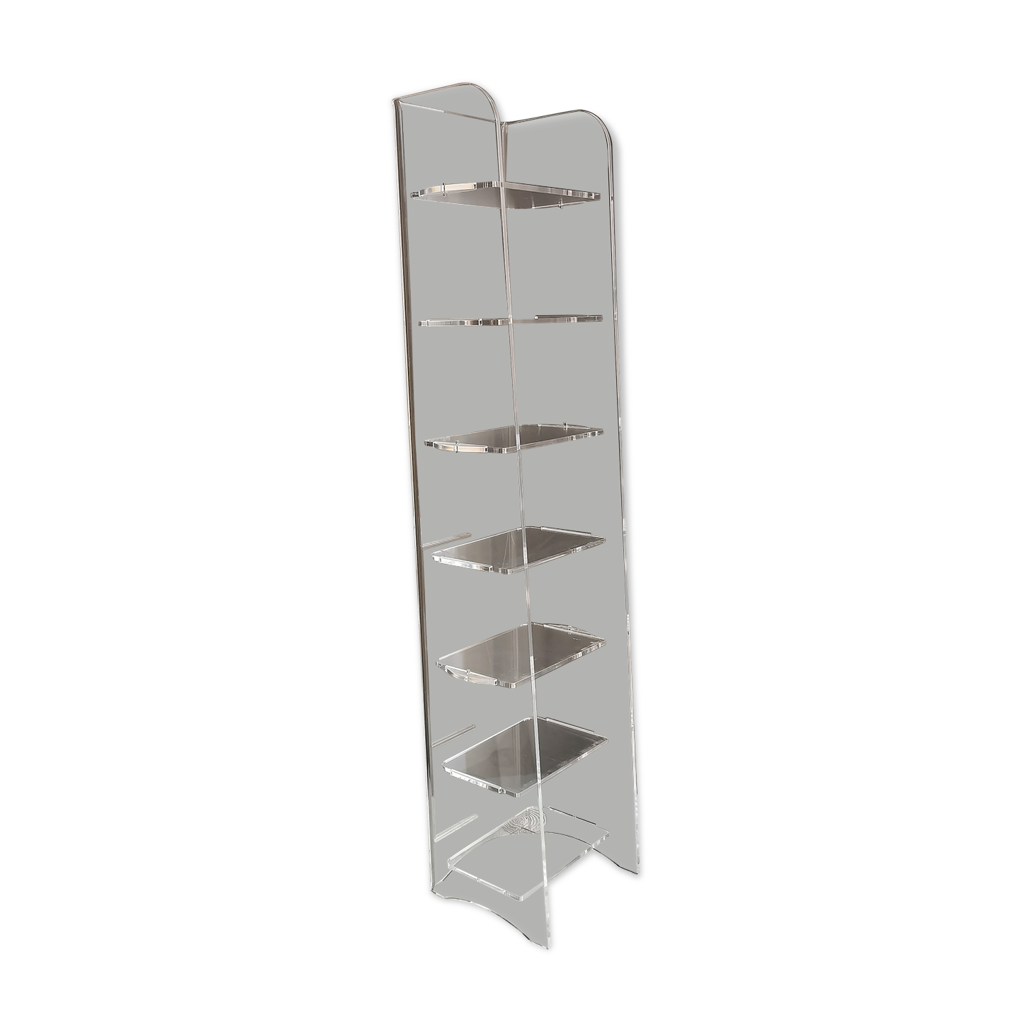 Etagère vintage en plexiglass