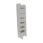 Vintage plexiglass shelf