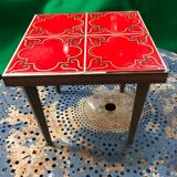 Vintage tiled square coffee table 60s/70s