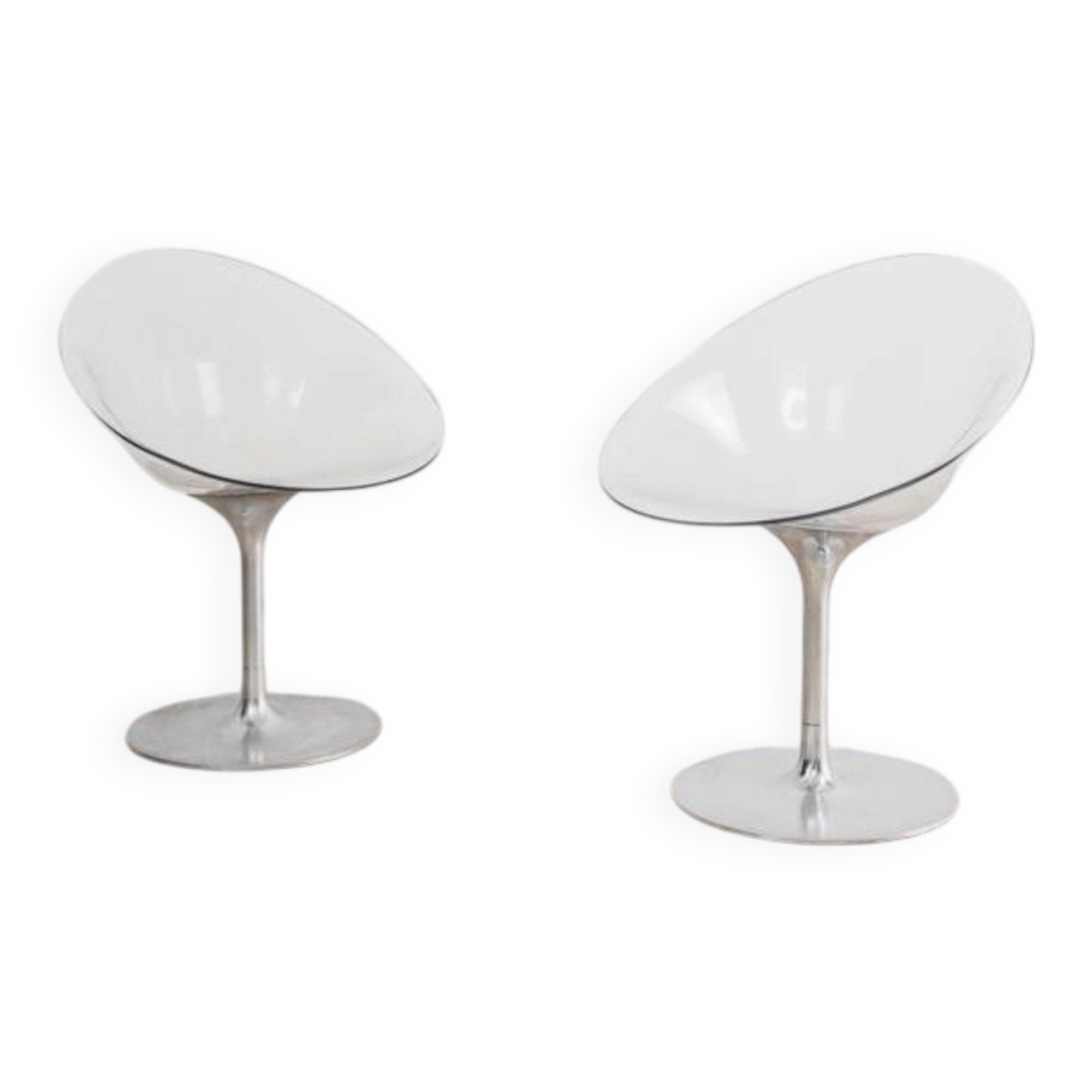 Philippe Starck Kartell Eros Coppia Di Poltroncine Design Anni ‘70 Spa