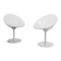 Pair of Eros Armchairs by Philippe Starck for Kartell 70