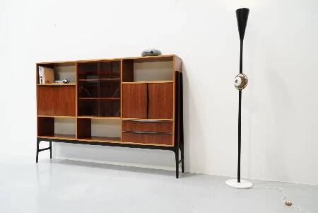 Angelo Lelii, Eye Floor Lamp for Arredoluce