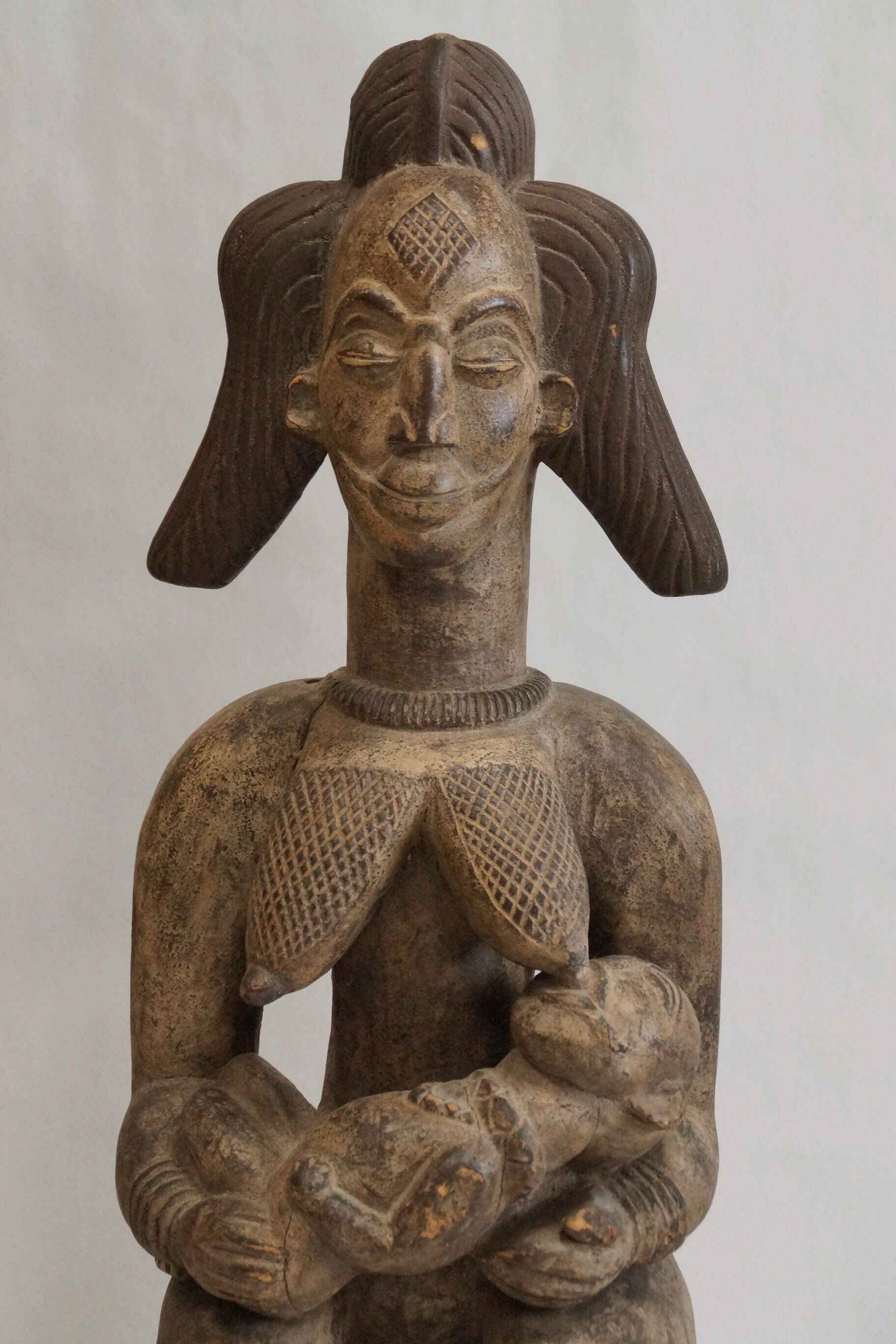 Pair of statues from Gabon