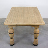 Table à manger en chêne