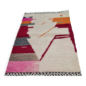 Handmade wool Berber rug 150 x 100 CM