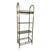 Mid-century design brass shelf