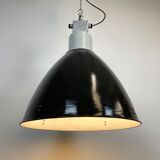 Large Industrial Enamel Factory Pendant Lamp from Elektrosvit, 1960s
