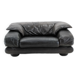 1970s Wiener Werkstätte Brutalist Letaher Adjustable Armchair