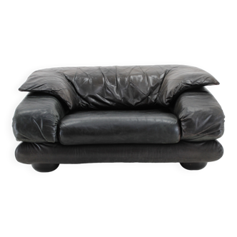 Fauteuil réglable Letaher Brutalist Wiener Werkstätte des années 1970
