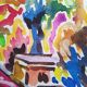 Pierre Lacroux (1909-1993) Gouache on paper 24 x 32 cm - from 1989 - (295)