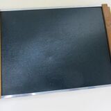 Art deco art deco wood and mirror serving tray