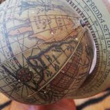 Rotating world map vintage