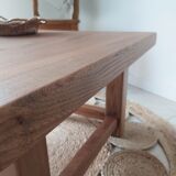 Roxanne raw wood coffee table