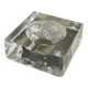 Pressed crystal ashtray from Sarnen