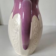 Pichet Villeroy & Boch Mettlach Ehrang, cream and plum