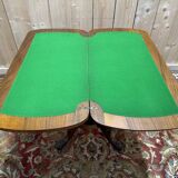 English game table - Victorian in marquetry