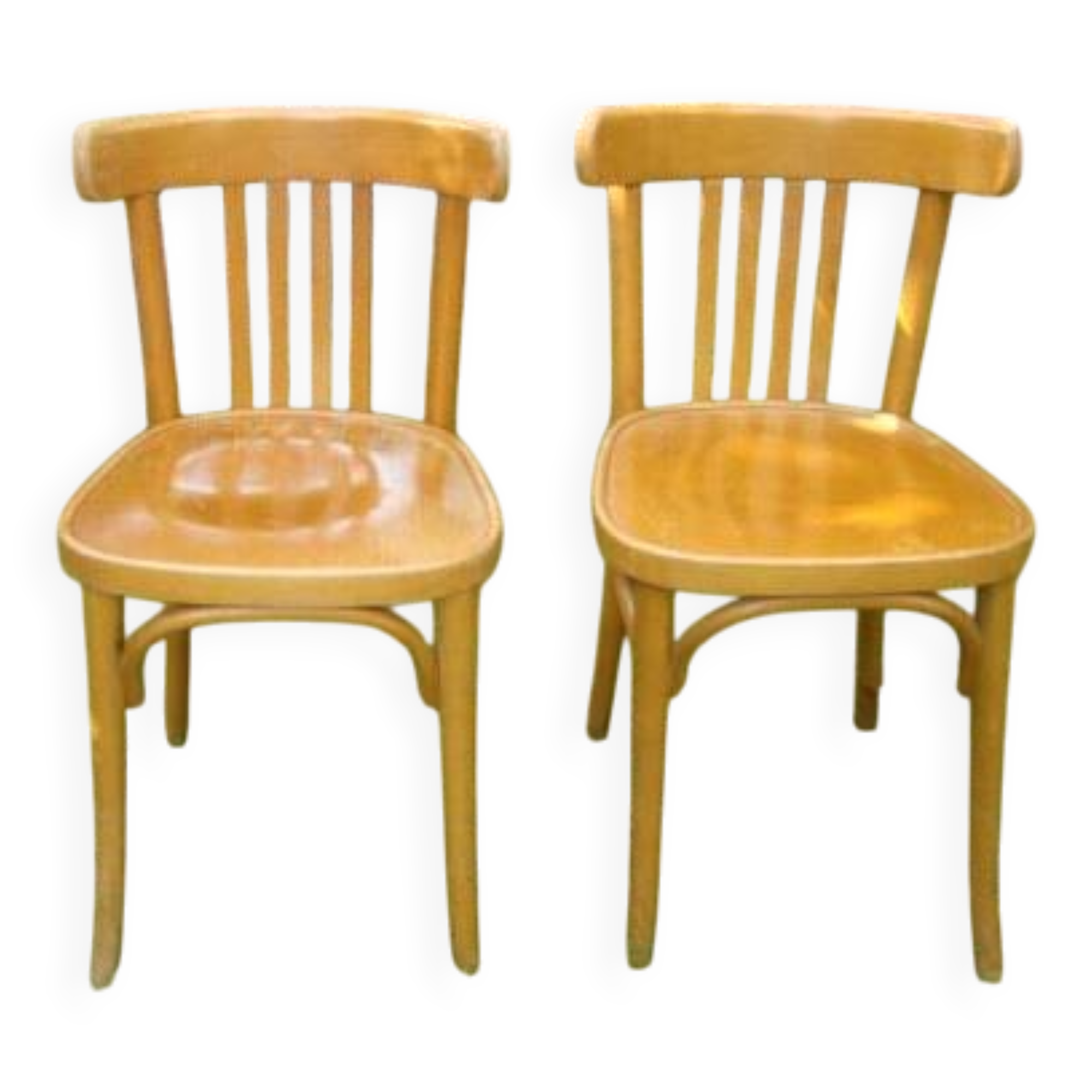 pair of St. Bauman chairs