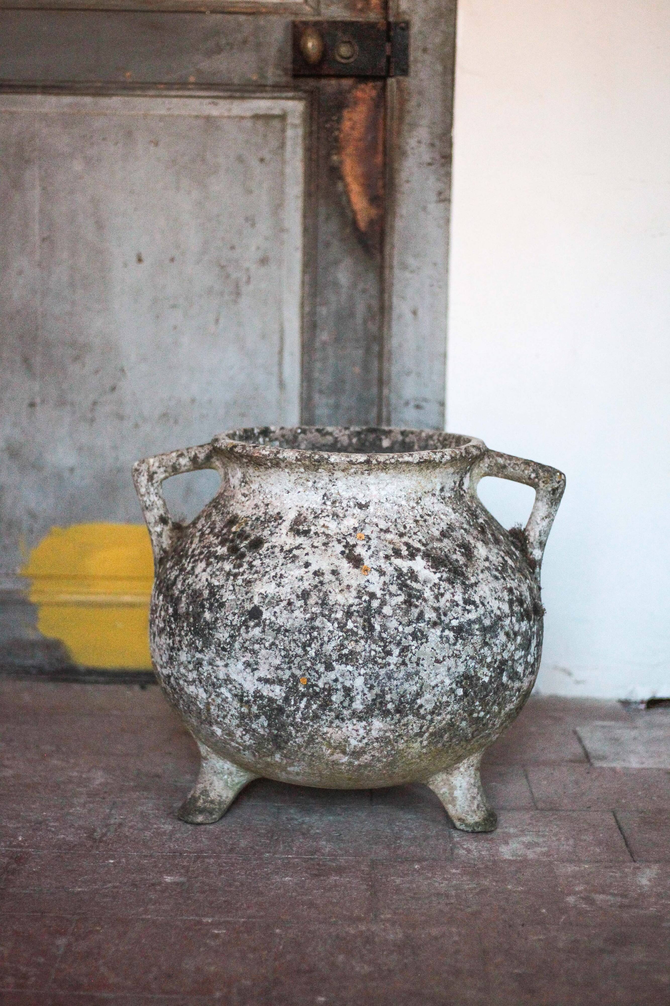 , jardinière fibrociment tripode