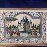 Miniature of the castle of Azay-le-Rideau by Lucy Boucher.