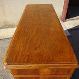 Louis-Philippe sideboard, late nineteenth, walnut