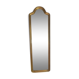 Miroir vertical ancien doré