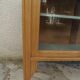 Art Deco sideboard in wood, with 2 glass doors.