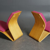 Paire de fauteuils scandinave 70's