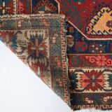 Antique Caucasian Tribal Rug - Handwoven
