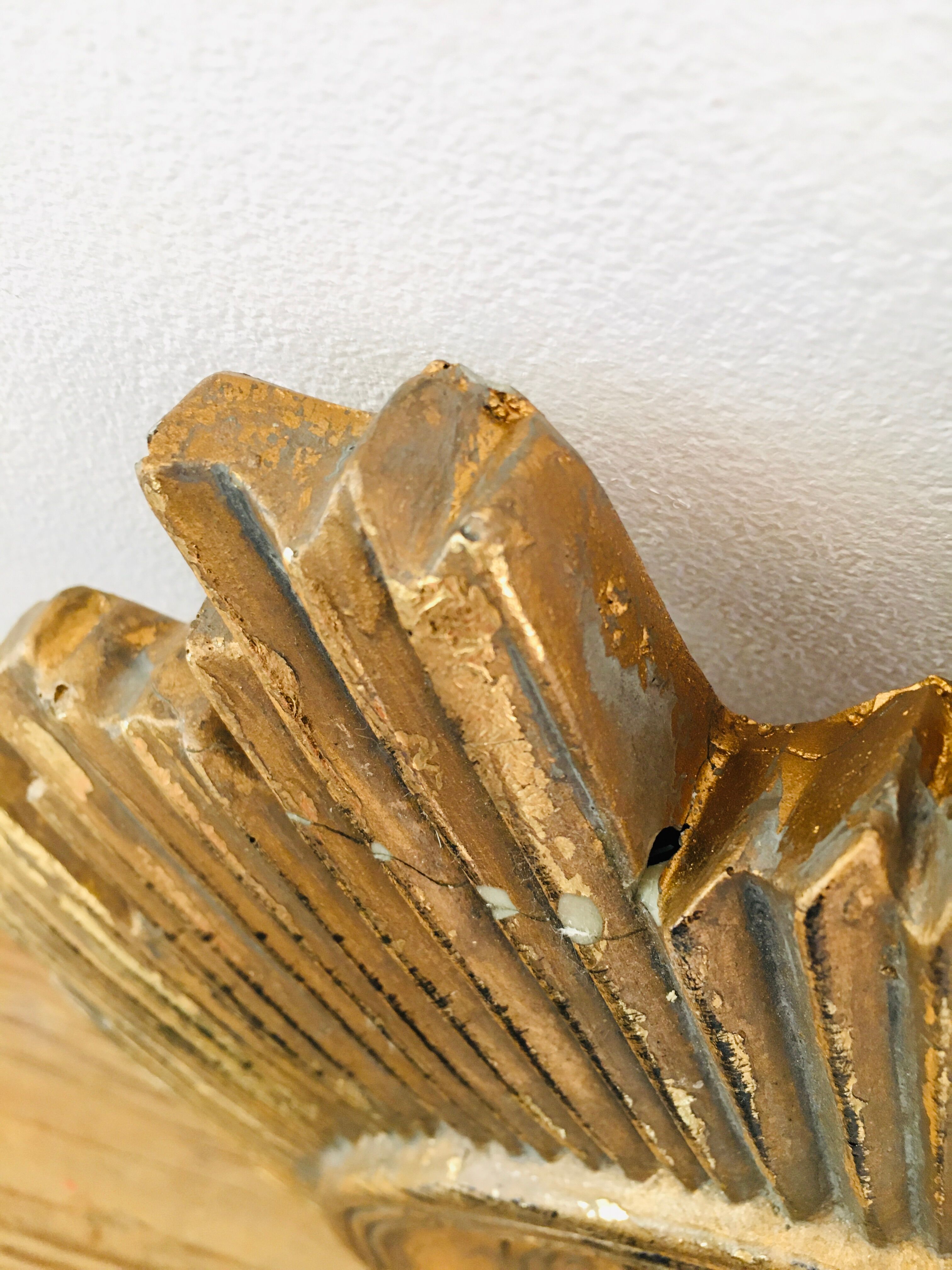 Golden sun mirror 44cm