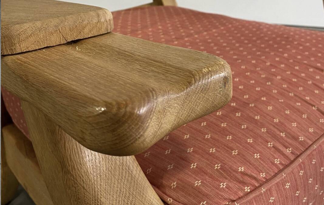 Large brutalist sofa