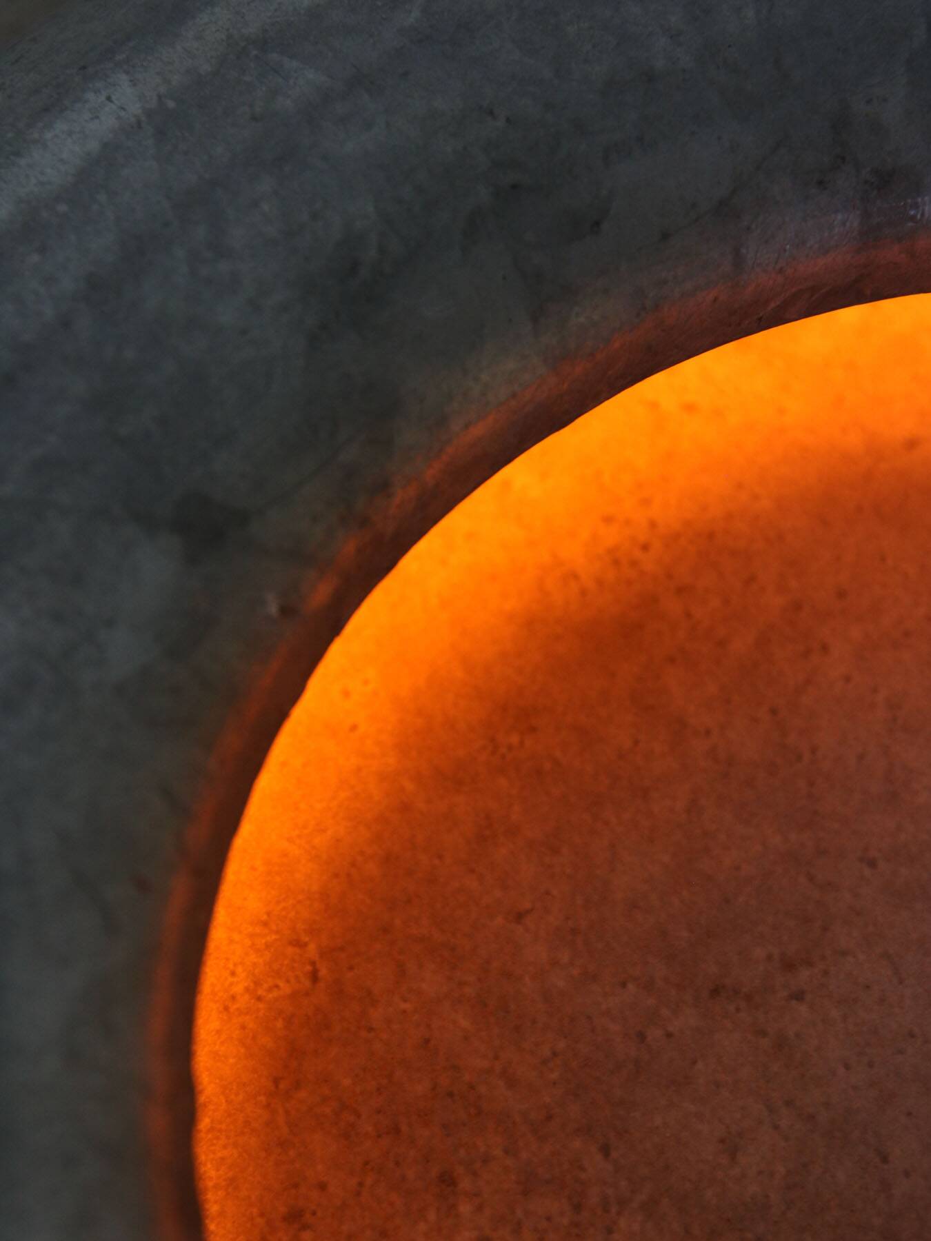 Vintage Italian Metal Donought Wall Lamp