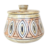 Ceramic pot, Jean-Claude Malarmey, Vallauris, circa 1960